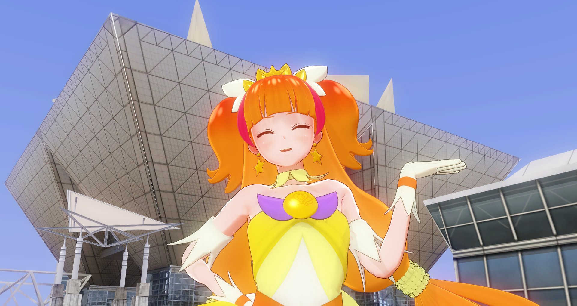 توییتر ご主人様見習い در توییتر 某会場で星のプリンセスのコスプレをする女の子 Mod製作者様に感謝 カスタムメイド3d2 Cm3d2 プリンセスプリキュア T Co Ehz2r2kxew