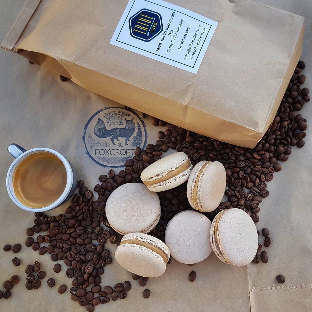 Have you seen what today's  #macaronmonday flavour at <a href="/foxcroftfood/">Foxcroft Constantia</a> is?
Tribe Espresso Macarons!!!! 🤤