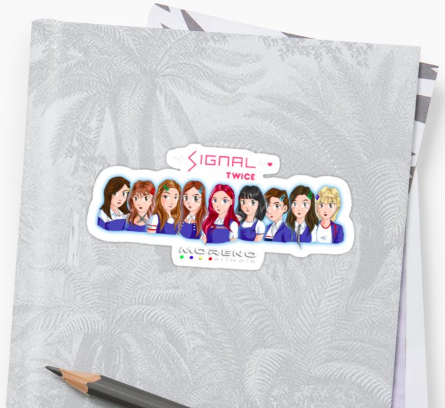 LuisMorenoNet's tweet photo. TWICE STICKERS! 20% off w/ code HERES20  
#트와이스 #SIGNAL4thwin #Twice #TWICETAGRAM #SIGNAL 

https://t.co/K9BwNmcPNZ https://t.co/4VKzvbP5v1