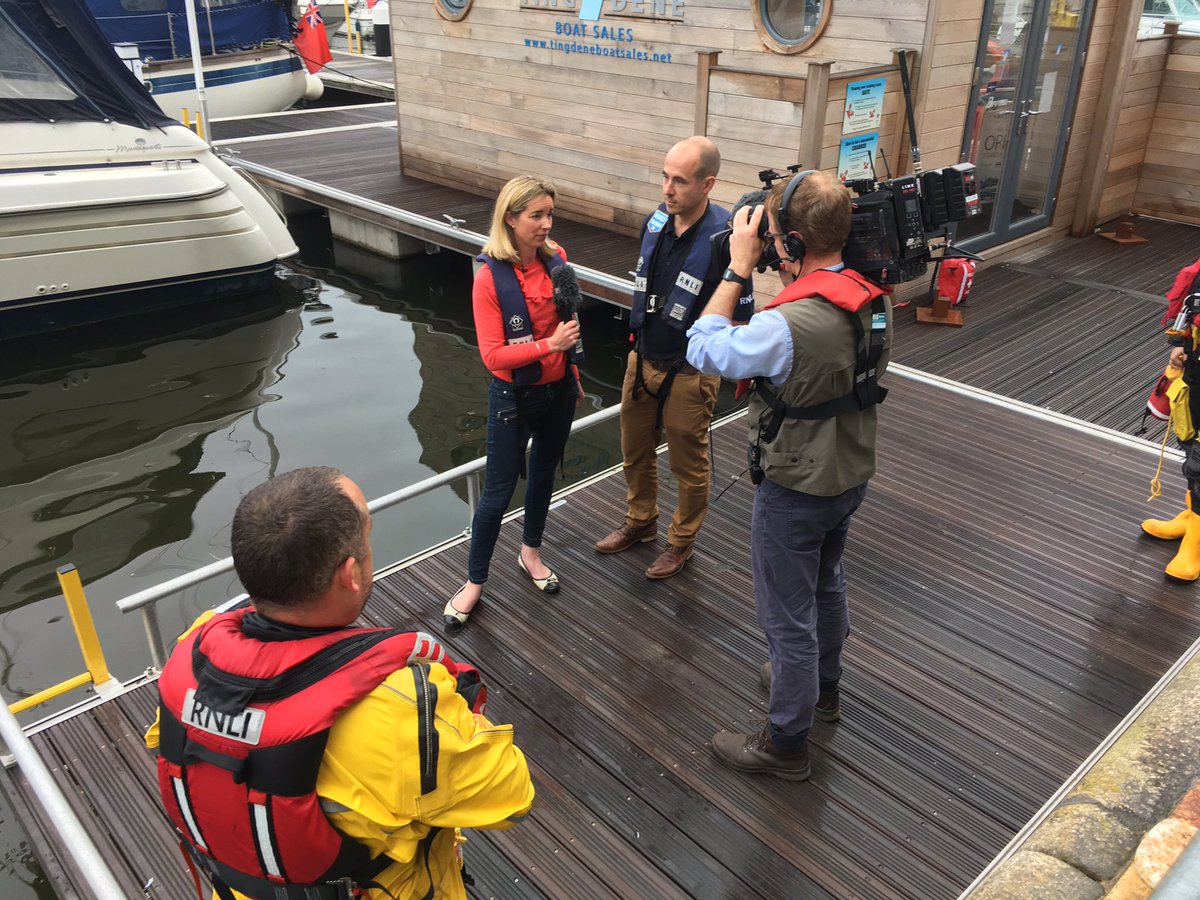 We are live on <a href="/BBCBreakfast/">BBC Breakfast</a> helping to spread this years <a href="/rnli/">RNLI</a> #respectthewater message
