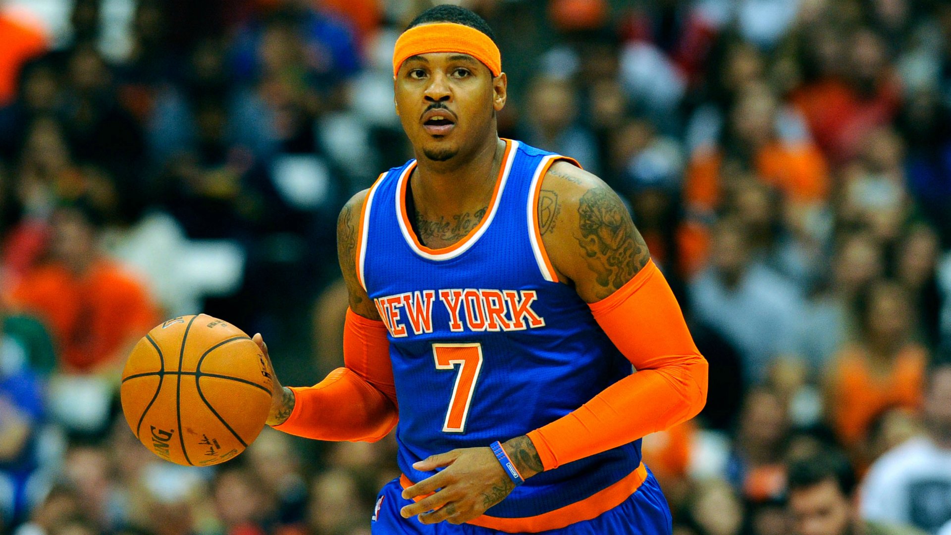 Happy Birthday to Carmelo Anthony who turns 33 today! 