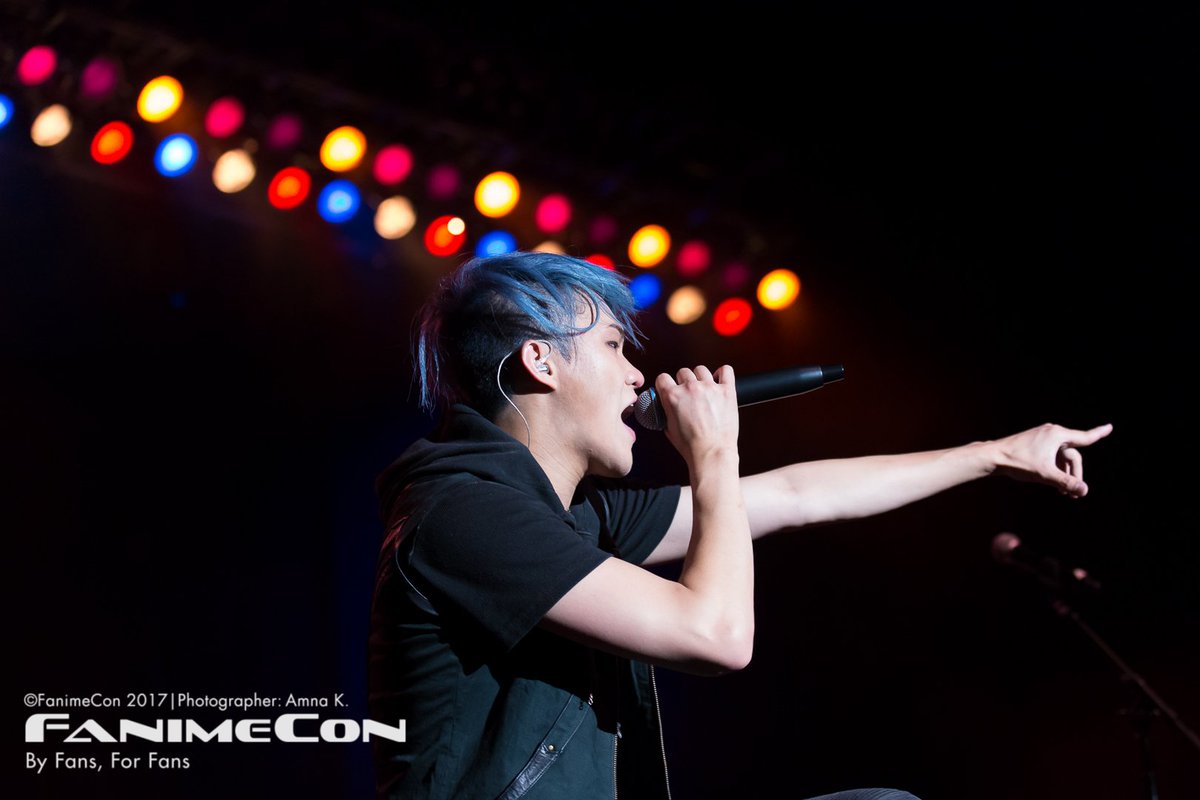 FanimeCon's tweet photo. A few more pics of @phoenixashmusic, the openers for this year's @FanimeMusicFest, rocking out!  #Fanime https://t.co/mYl9ajJ3QY