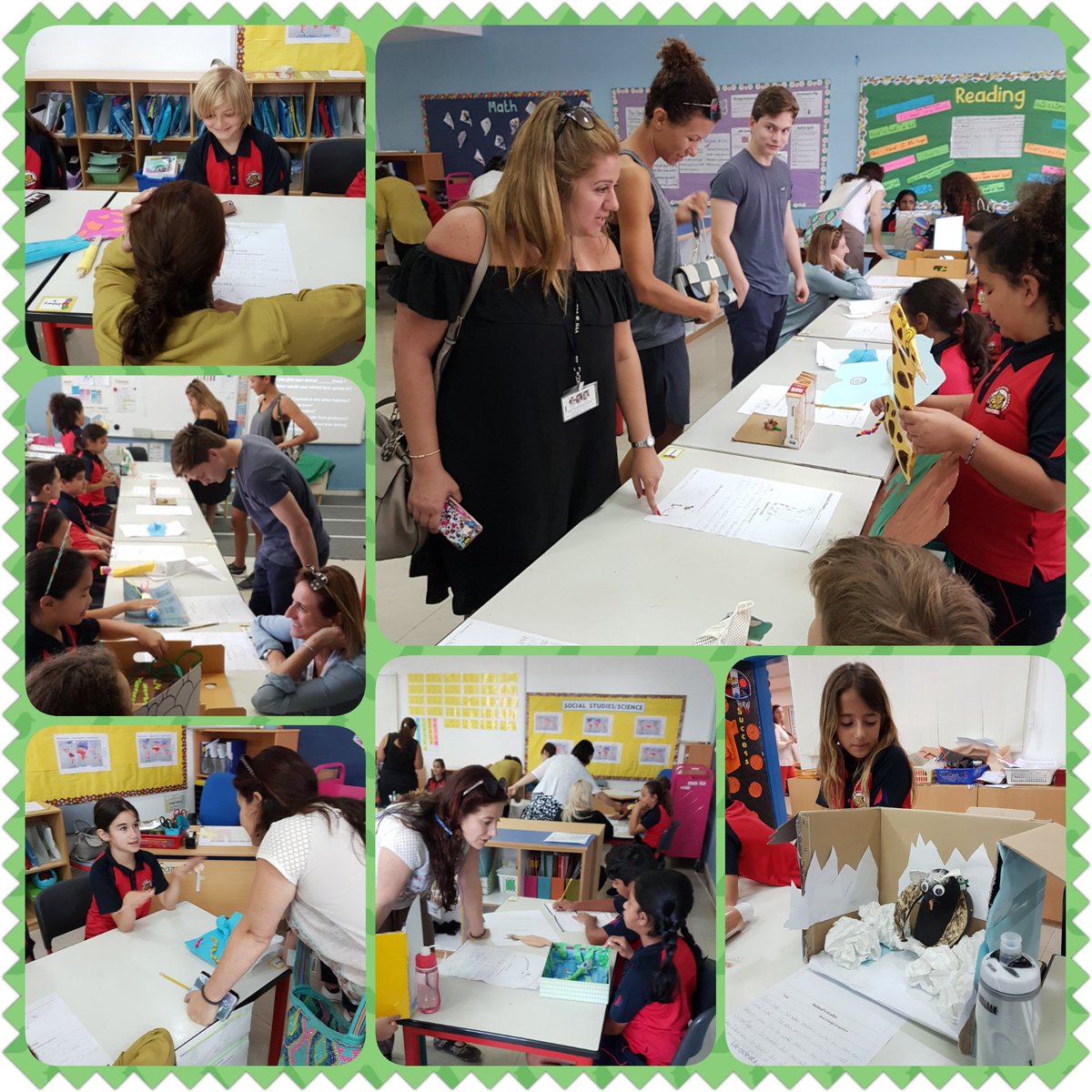 MsDonnaCopel's tweet photo. #3dmcdaa Third Grade Zoo was a huge success! Thank you to all who came to see our wild new animals! #daalearning https://t.co/l2sHqDolyV