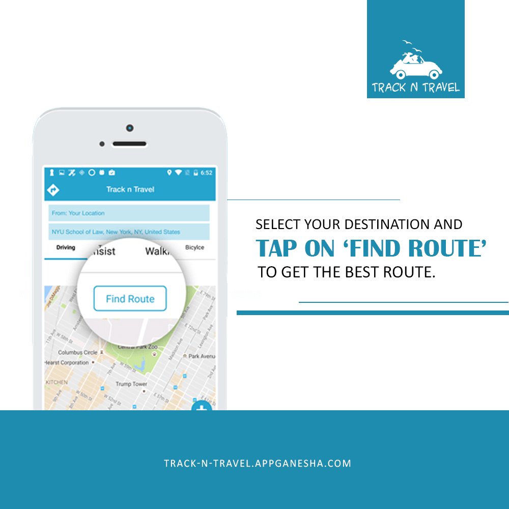 TrackNTravel's tweet photo. Make Track-n-Travel a part of your journey!
https://t.co/8PweXRTcn3
#TrackNTravel #TravelApp #RouteTrackingApp #TravelDiaries #NeverGetLost https://t.co/SYd2T0eln7