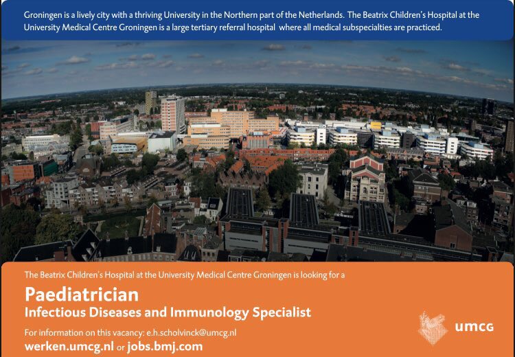 UMCGvacatures's tweet photo. #ESPID2017 #vacancy #paediatrician Still welcome https://t.co/GI4ZgCEHbM