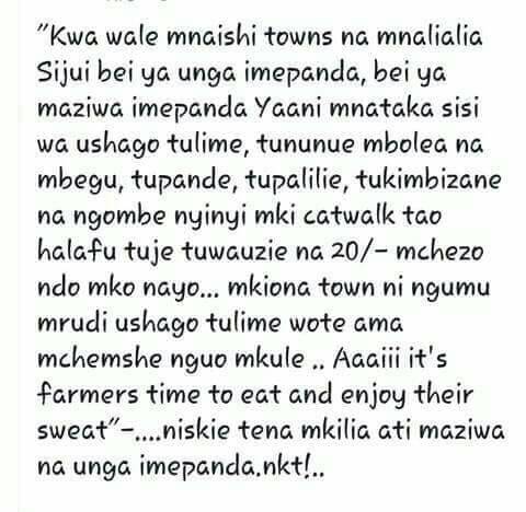 fmusau3's tweet photo. #You want us farmers to go where??? https://t.co/6vLQPR9sqI
