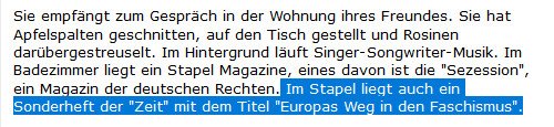 Kluge Lektüre ist der erste Schritt zur Einsicht. Das lesen die #Identitären auf dem Klo (via Portrait von Takis Würger <a href="/DerSPIEGEL/">DER SPIEGEL</a>) #ibster
