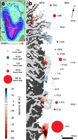 EGU_CR's tweet image. As glaciers in #Greenland loose mass, they thin and retreat inland, but how far inland can they go? #ImageOfTheWeek

blogs.egu.eu/divisions/cr/2…