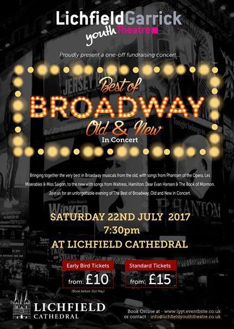 Our fundraising concert <a href="/LichfieldCath/">Lichfield Cathedral</a> is now CAST 🙌 Book online before 31st May for early bird tickets at lgyt.eventbrite.co.uk 🎶❤️🎶