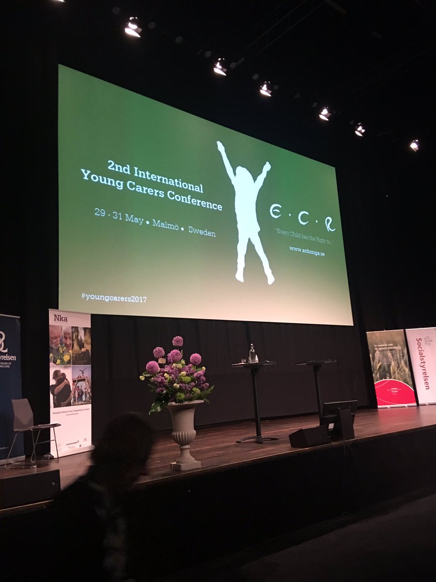 profsaulbecker's tweet photo. Speaking at 2nd international conference on young Carers. 550 delegates from all over the world. Hall filling up. A great event. https://t.co/wC0VqfLk9s