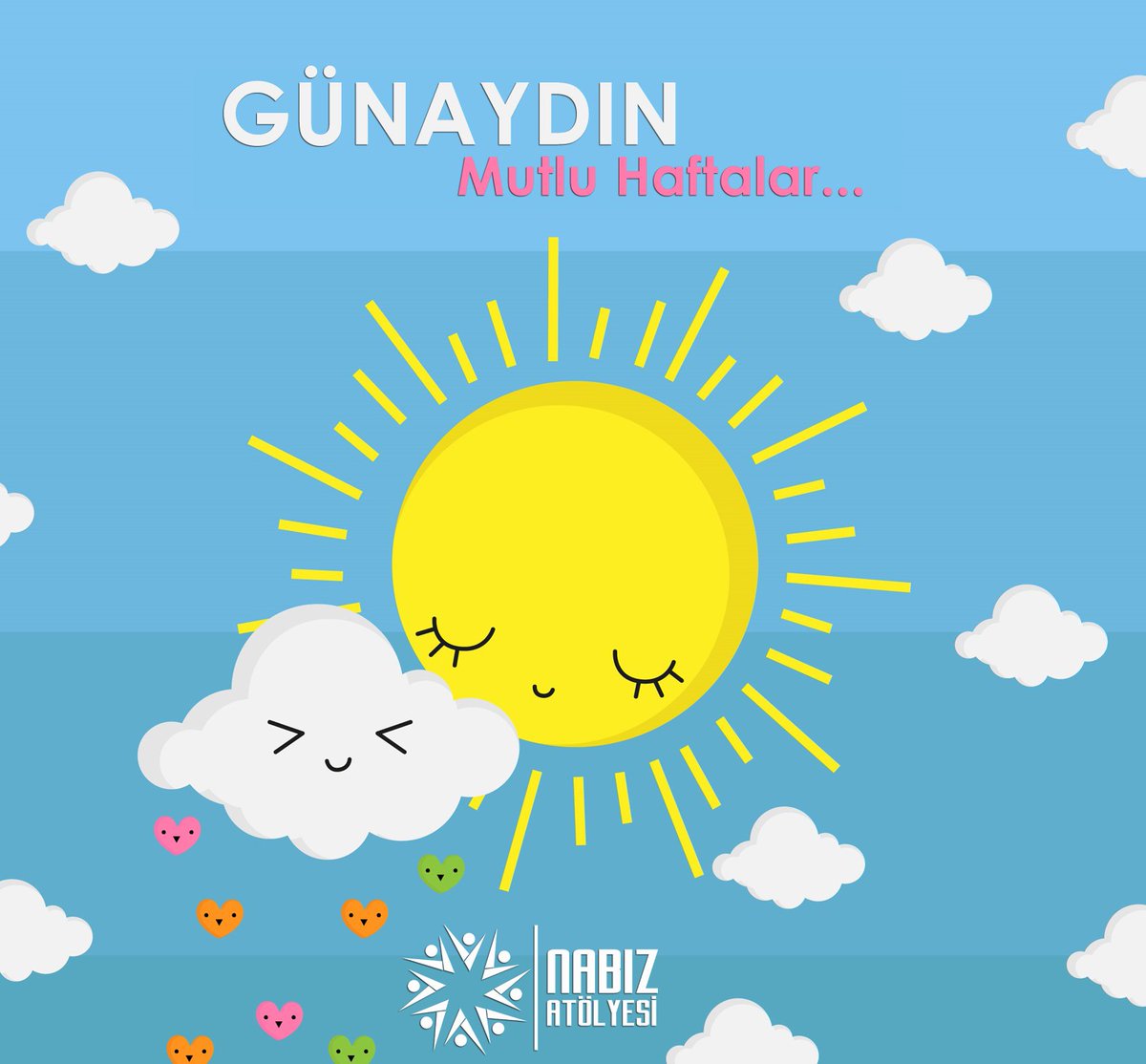Günaydın... Mutlu bir hafta geçirmeniz dileğiyle.. #nabizatolyesi #goodmorning #happyweek #gooddays #gunaydın #iyihaftalar