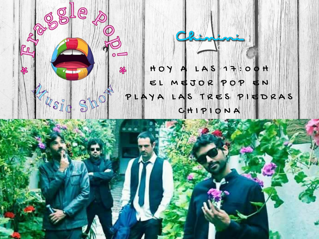 ChininiBeach's tweet photo. Hoy nuestros amigos de Fraggle Pop estarán por aquí dispuesto a darlo todo para que pases una tarde increíble :D A partir de las 17:00h🎤🎼🎤 https://t.co/o9Xp8xzmD5