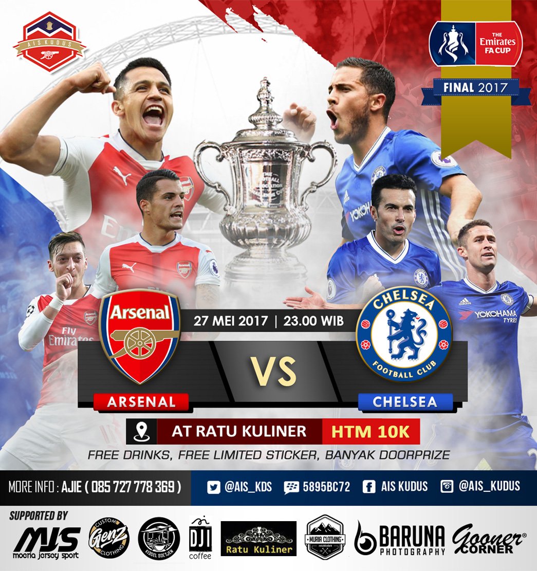 "<a href="/AIS_KDS/">Kudus Gooners</a>: Ayoo ramaikan... Nobar + sahur bareng. 😁😁😁 banyak doorprize nyaaa! "