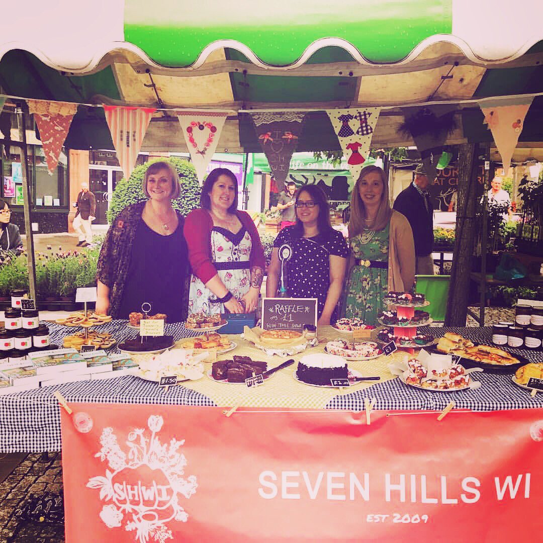 SevenHillsWI's tweet photo. We're here in the Peace Gardens! Come and see us! @sheffoodfest #shwibakes https://t.co/1Ria0SPwom