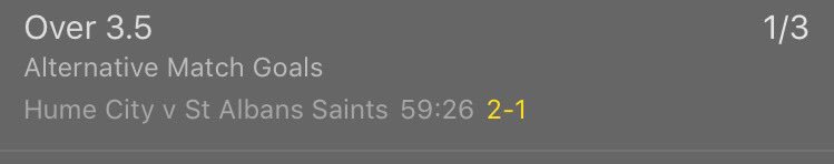 gladiator_tips's tweet image. 🌟🌟INPLAY TIP🌟🌟

Australia Victoria Premier League