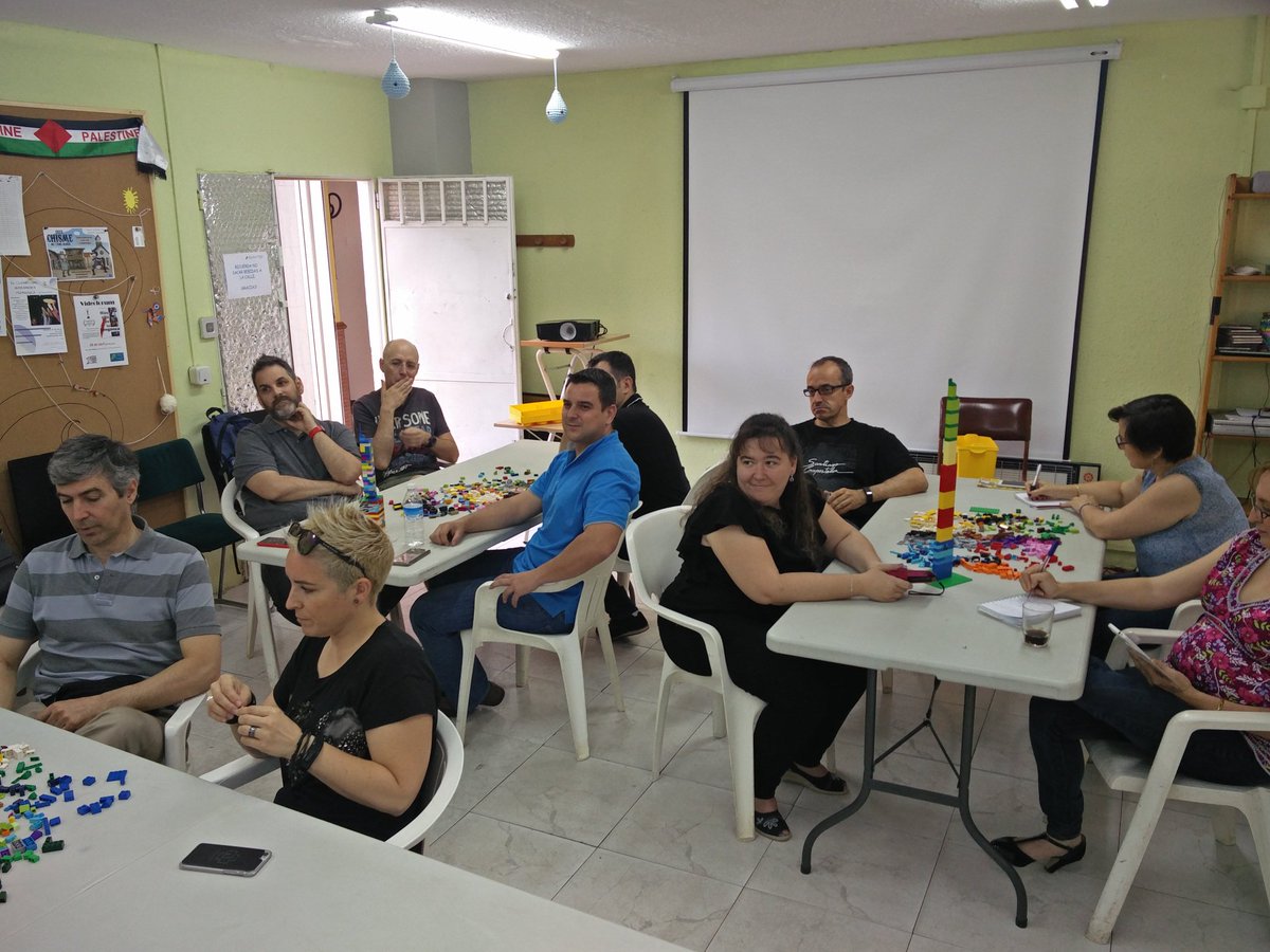 unairoldan's tweet image. Mañana de Cynefin Lego Game en #Road2BAOS y @madriagil.