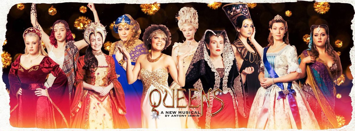 AntonyIrwin's tweet photo. Remember that time I wrote a musical about 10 fearless, fierce and infamous Queens?👑💪🏻💋

@QueensMusical premiered a year ago today!! https://t.co/qiqUhVmXB1