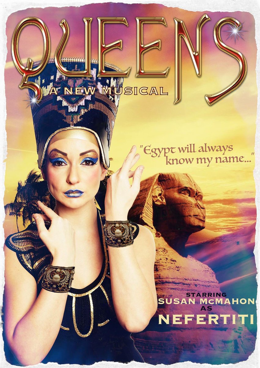 AntonyIrwin's tweet photo. Remember that time I wrote a musical about 10 fearless, fierce and infamous Queens?👑💪🏻💋

@QueensMusical premiered a year ago today!! https://t.co/qiqUhVmXB1