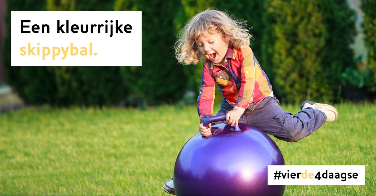 De Avondvierdaagse is weer van start! Trakteer jij jouw kind onderweg en na de finish ook op een originele beloning?
 #vierde4daagse!