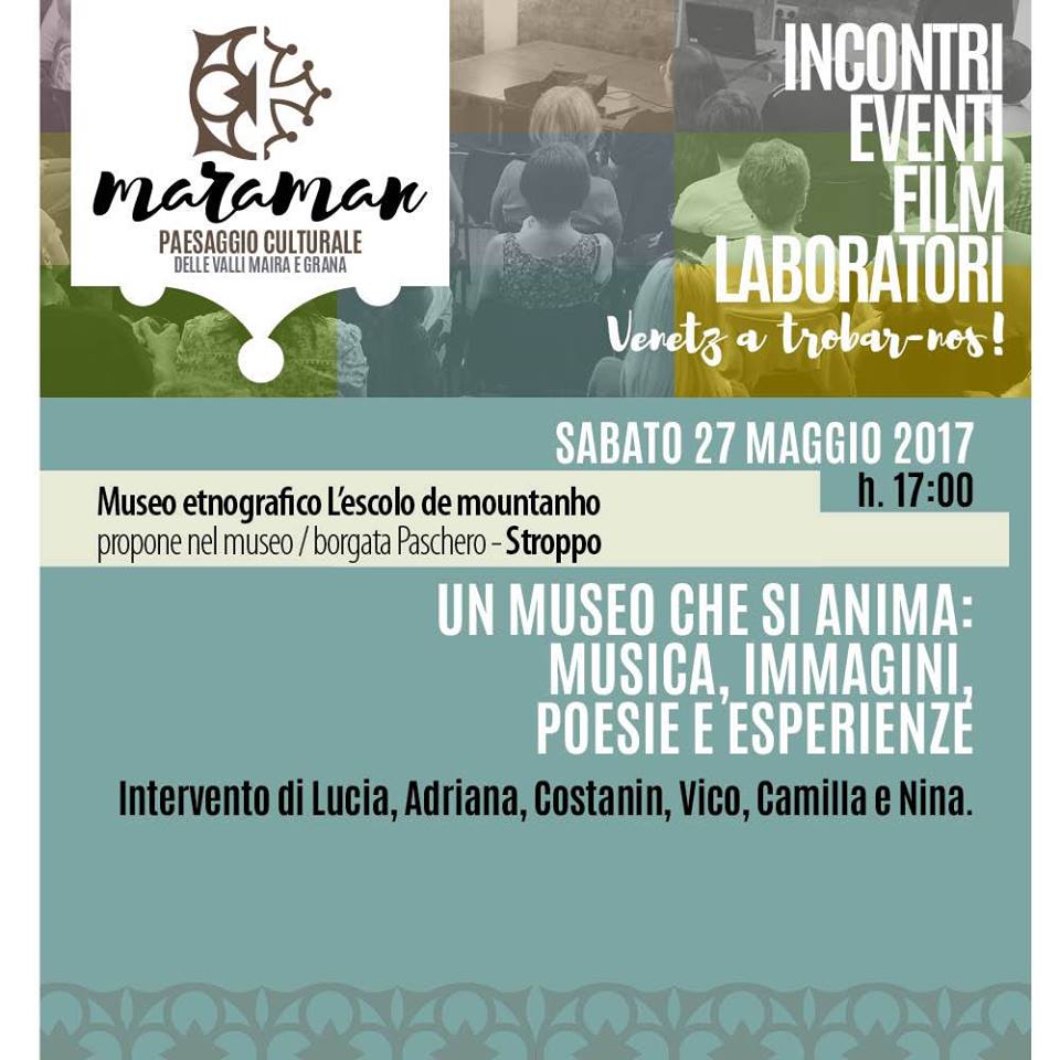 EspaciOccitan's tweet photo. Oggi alle 17 per #Maraman tuttti a #Stroppo! https://t.co/W4hM5fa4Km