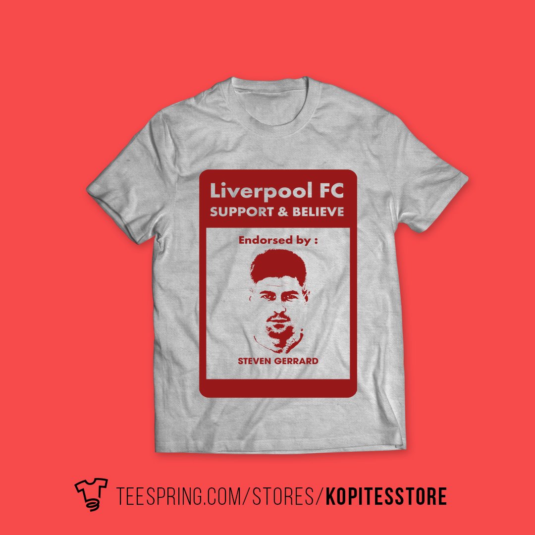 redsattack's tweet image. Steven #Gerrard fans tees | Shipping worldwide | Get yours &amp;gt;&amp;gt; teespring.com/steven-gerrard…
