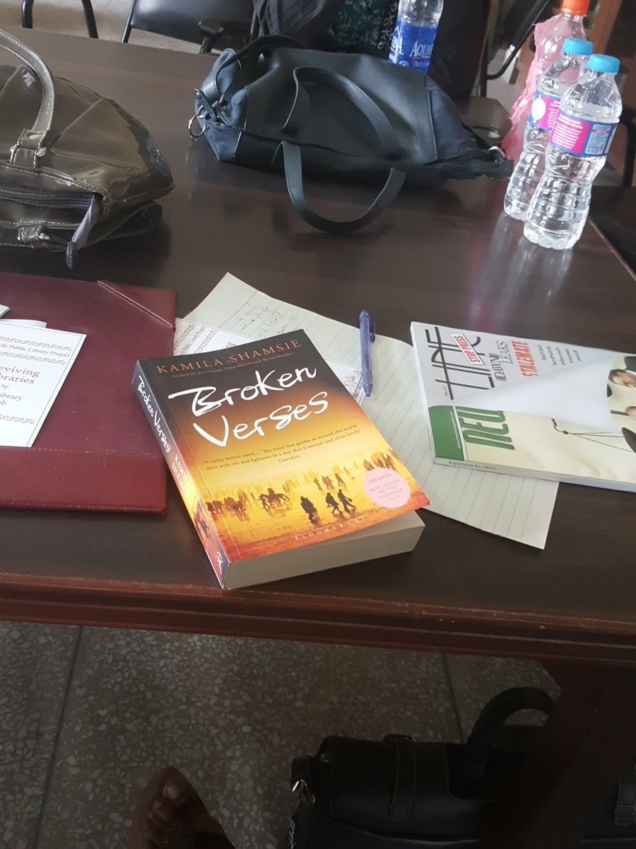 KPLProject's tweet photo. We're all a bit of everything, we're all evolving as people - what i like about the book - Hafsa #kamilafan #librariesmatter #KPLP #reading https://t.co/l2sPoRJ12d