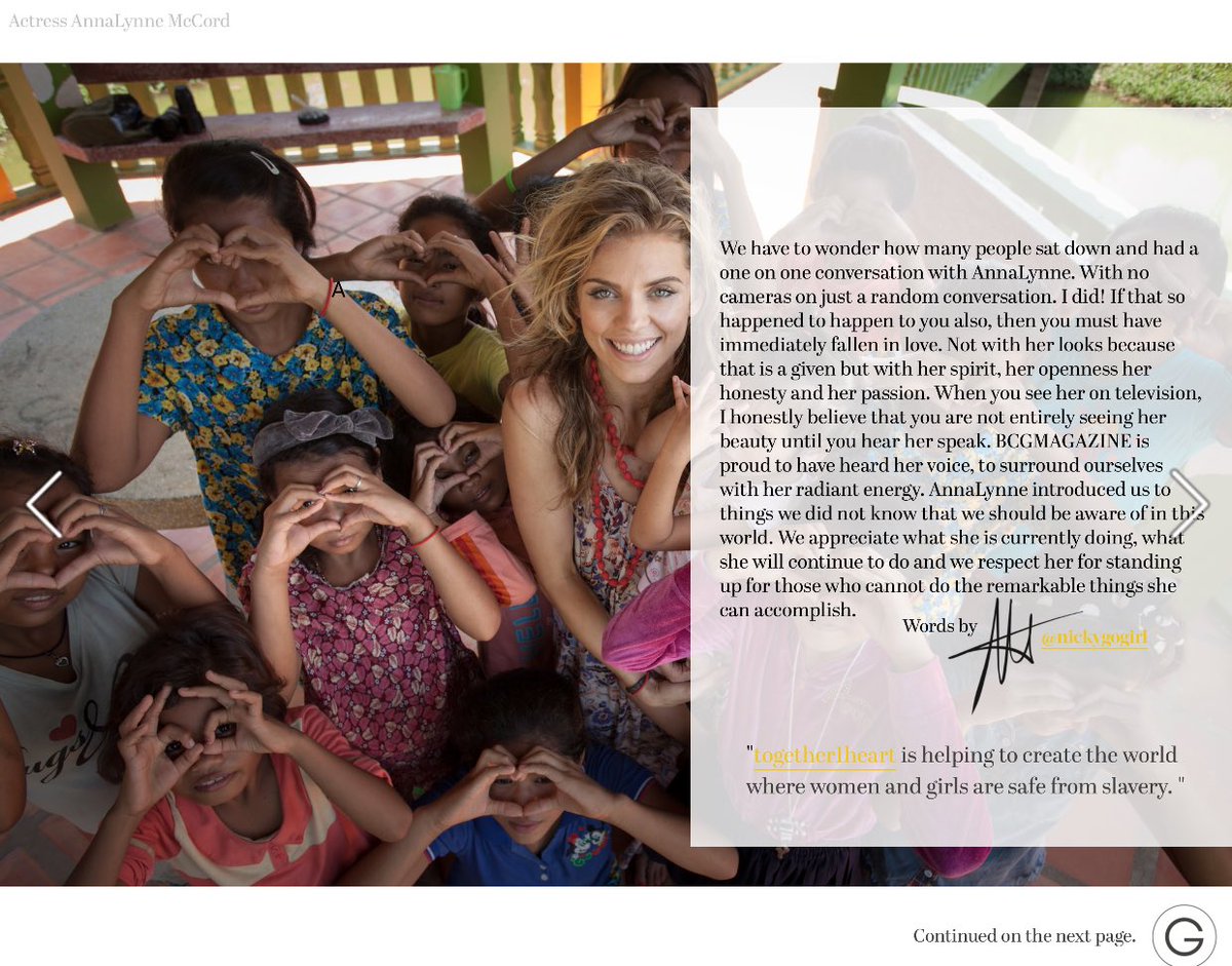 IAMannalynnemcc's tweet photo. So thankful to #bcgmagazine for letting me share about the loves of my life!
https://t.co/f1FK57MFzV https://t.co/ePBRCAYeNw