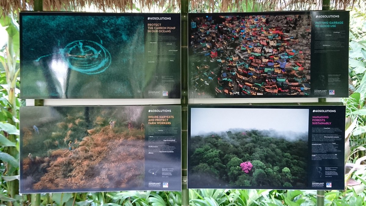 PTKBotanical's tweet photo. You can still see the #60solutions to #climatechange #exhibition at #PhaTadKe. Come and visit us! https://t.co/rGDqLMX0J2