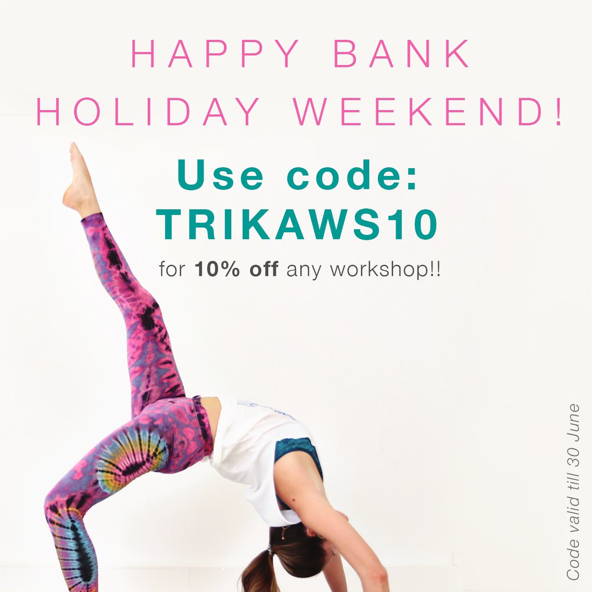 🌼🌸🌼WOO! Happy Bank Hols yogis! 🌼🌸🌼