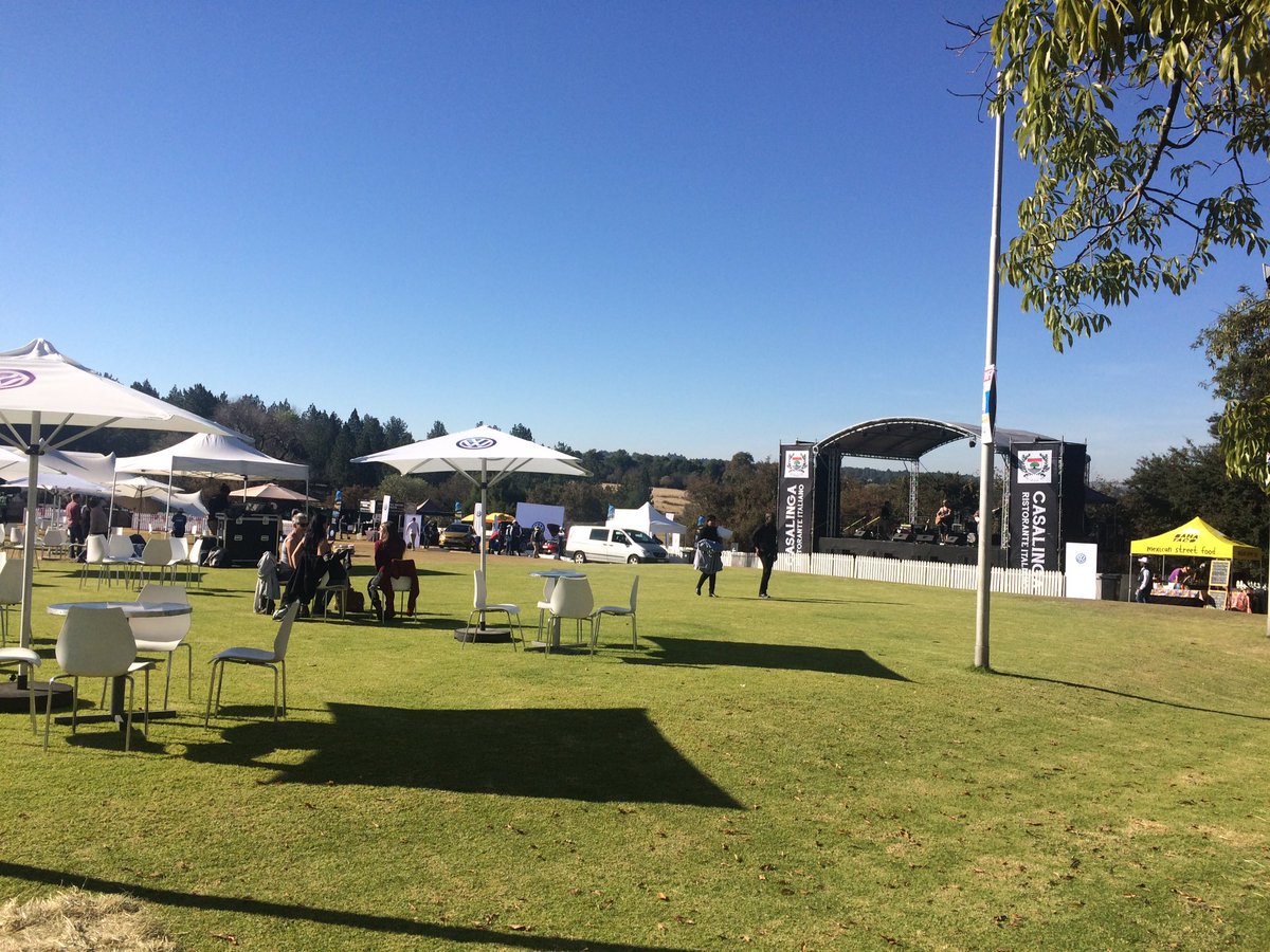 Pouring <a href="/FairviewWine/">Fairview Wine&Cheese</a> at Cassalinga today! Hope to catch a bit of <a href="/GangsOfBallet/">Gangs of Ballet</a> and <a href="/NhlanhlaMajozi/">Majozi</a>'S sets!