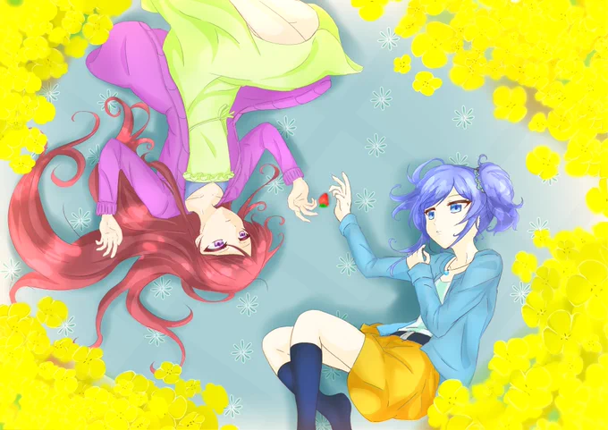 空白の一年、二人がさみしさを紛らわすために、かつての思い出の地をたどる、そんなイメージ 