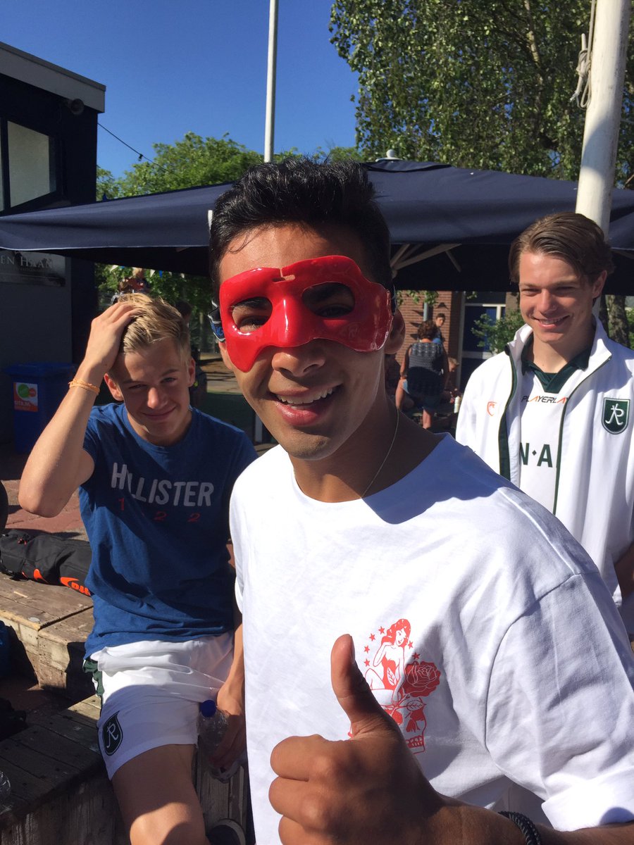 Vandaag met onze #hcrotterdam Ninja turtle (variant Mega Mindy) <a href="/romeopace/">Romeo Pace</a>.