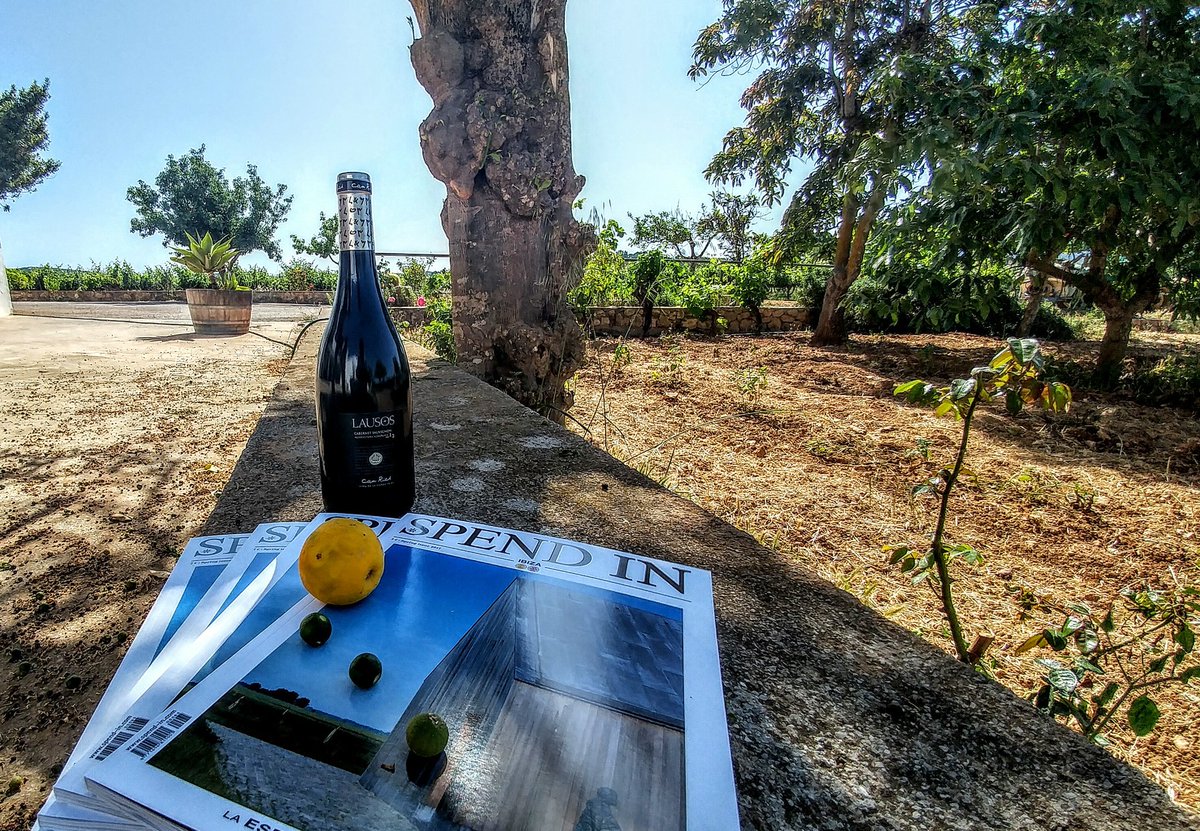 SPENDINibiza's tweet photo. Wonderful experience in the #CANRICH #winery #Ibiza 📷 To work in a job that you like is to enjoy a paid #hobby 🍀 #SPENDINmagazine https://t.co/xvLHIZyqgy