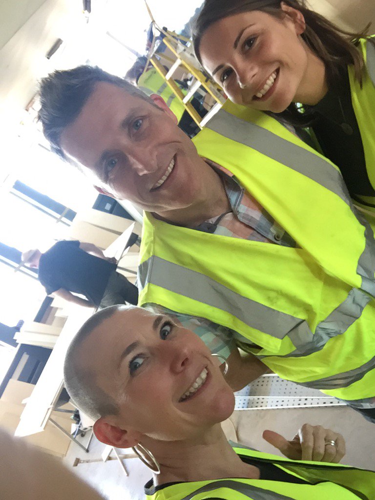Fun high-vis sneak preview of new @platf9rm office co-working space opening soon