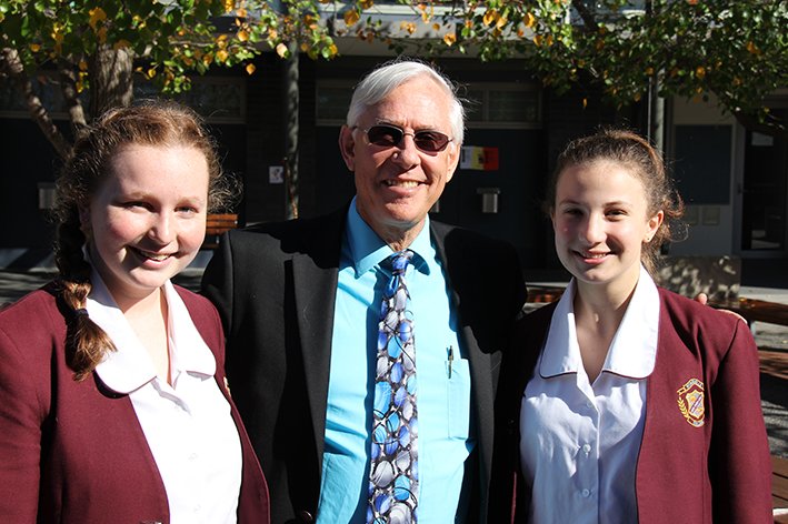 Welcome to Ephraim Kaye, from Yad Vashem,  Jerusalem, who presented to Years 9 and 11 this week about being a bystander or up-stander