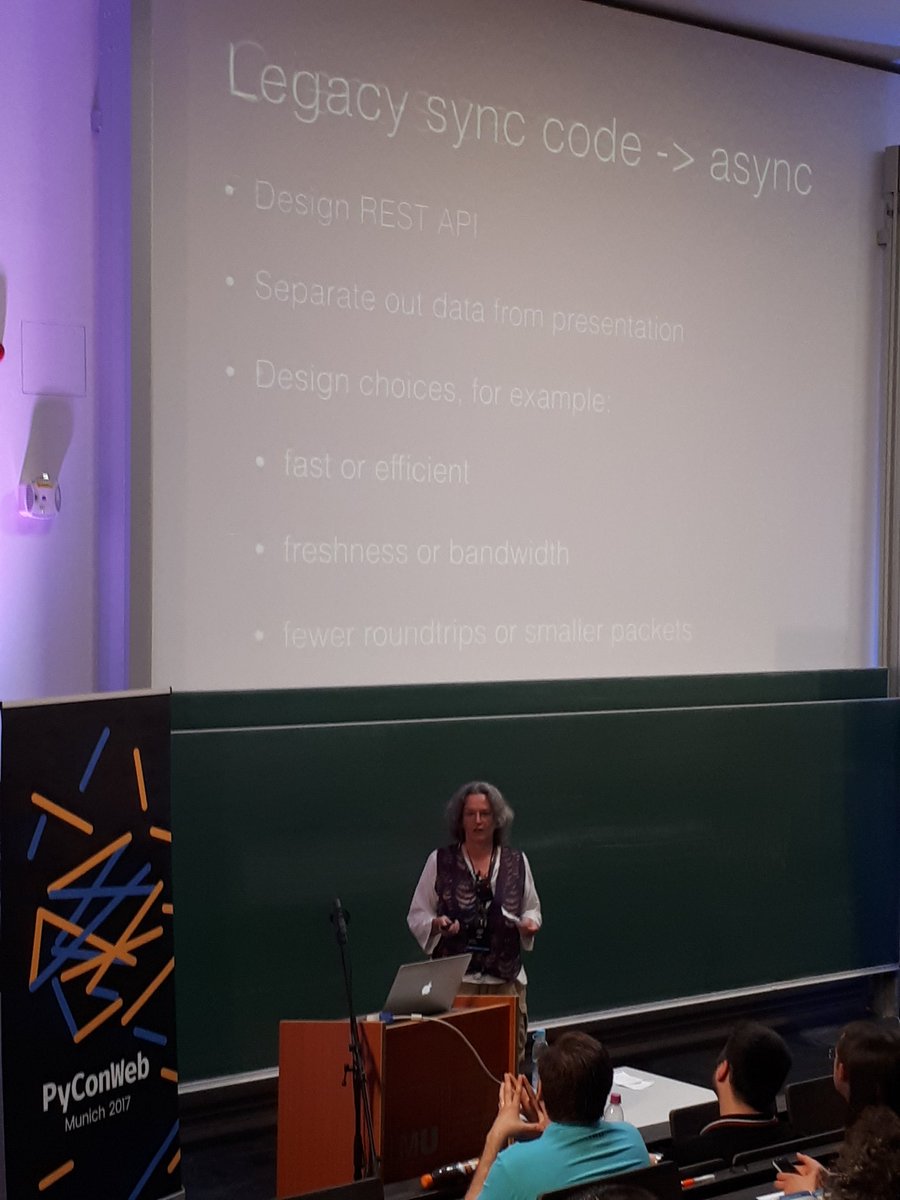 wolpi59's tweet photo. @pyconweb opening keynote by  @rwillmer https://t.co/SVriI6OtXT
