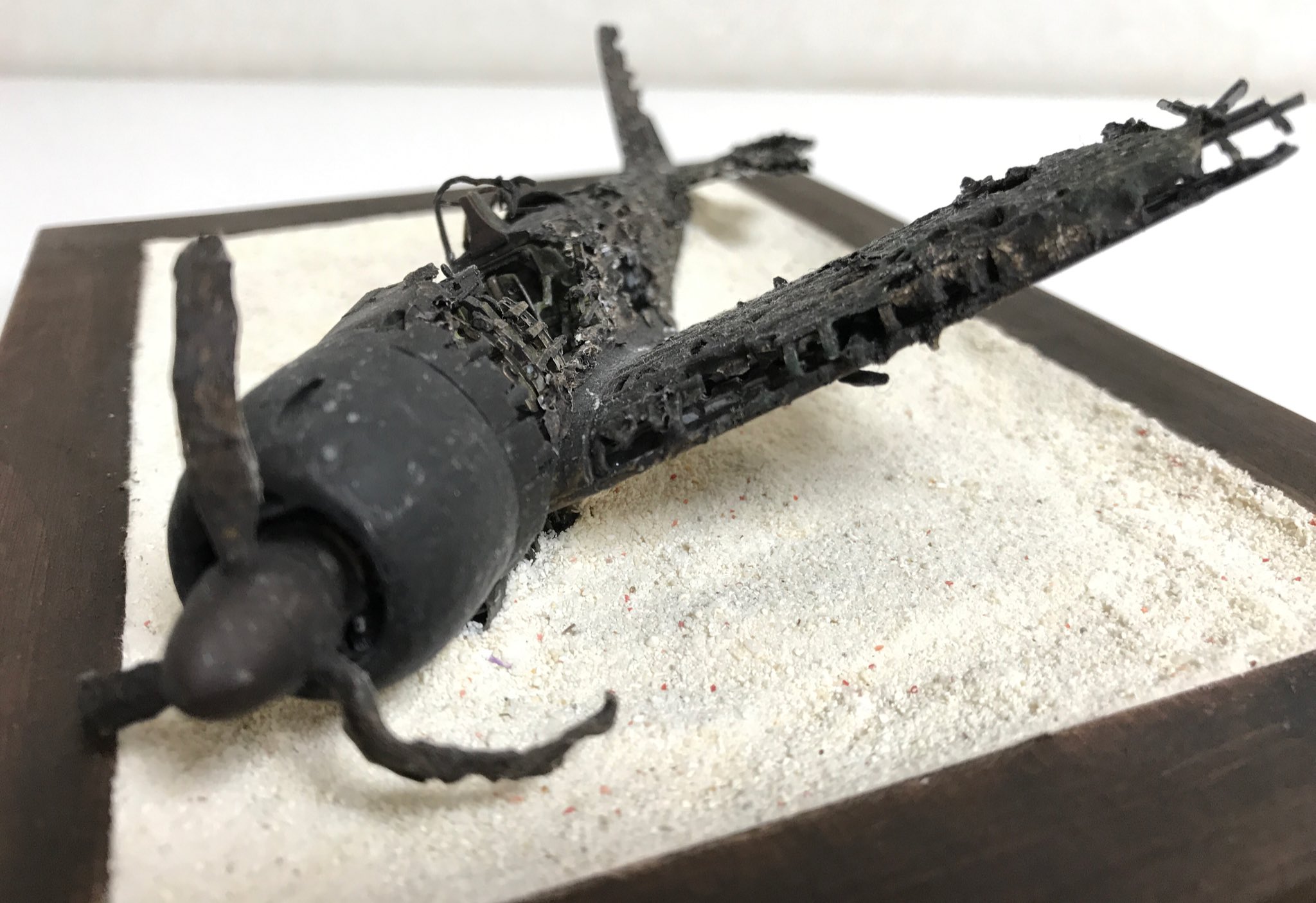 うぃんぐ En Twitter ジオラマ完成です 海底で静かに眠る零戦を表現してみました 今回は当初のイメージをそのまま形にすることができていったので 終始楽しみながら作業ができました 笑 うぃんぐ En Twitter ジオラマ完成です 海底で静かに眠る零戦を表現してみました 今回は当初のイメージをそのまま形にすることができていったので 終始楽しみながら作業ができました 笑