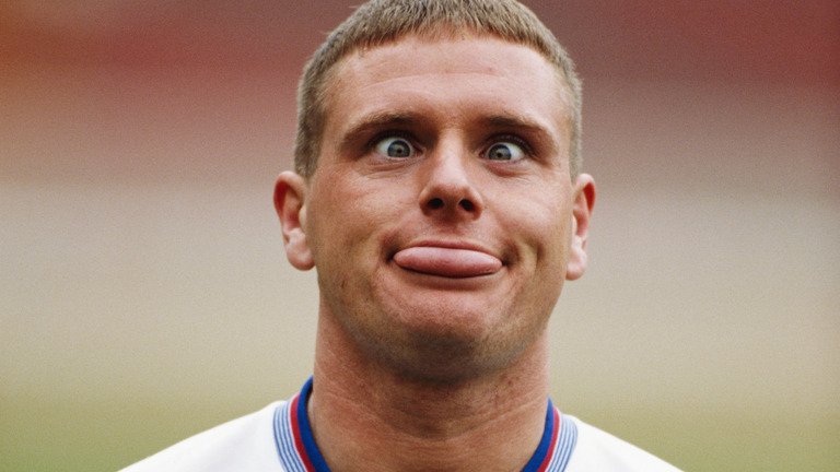 Happy 50th Birthday to an all time England great, Paul Gascoigne. 