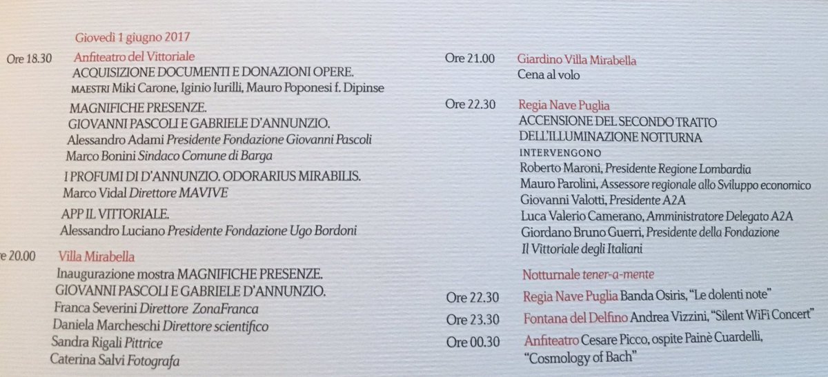 @veniceairport <a href="/graziano_delrio/">Graziano Delrio</a> <a href="/mitgov/">MIT</a> <a href="/PresProvBS/">PresidenteProvBS</a> @DelBono2013 <a href="/AibBrescia/">Aibby Brescia</a> <a href="/OMRautomotive/">OMR Automotive</a> <a href="/PStreparava/">Paolo Streparava</a> <a href="/mauro_parolini/">Mauro Parolini 🇪🇺</a> <a href="/VBeccalossi/">Viviana Beccalossi</a> <a href="/cappellini_c/">Cristina Cappellini</a> The Merchant of Venice al #Vittoriale !

Che sia di buon auspicio Pres. Marchi ?
SAVE #Venezia 

#ilbellodellitalia