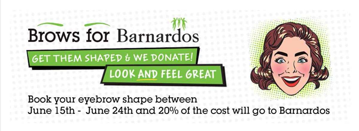 GatewaySuites's tweet photo. Join Ann Elizabeth Rohan in her Brows for Barnardos fundraiser #BrowsForBarnardos https://t.co/LFUEtaCaRJ