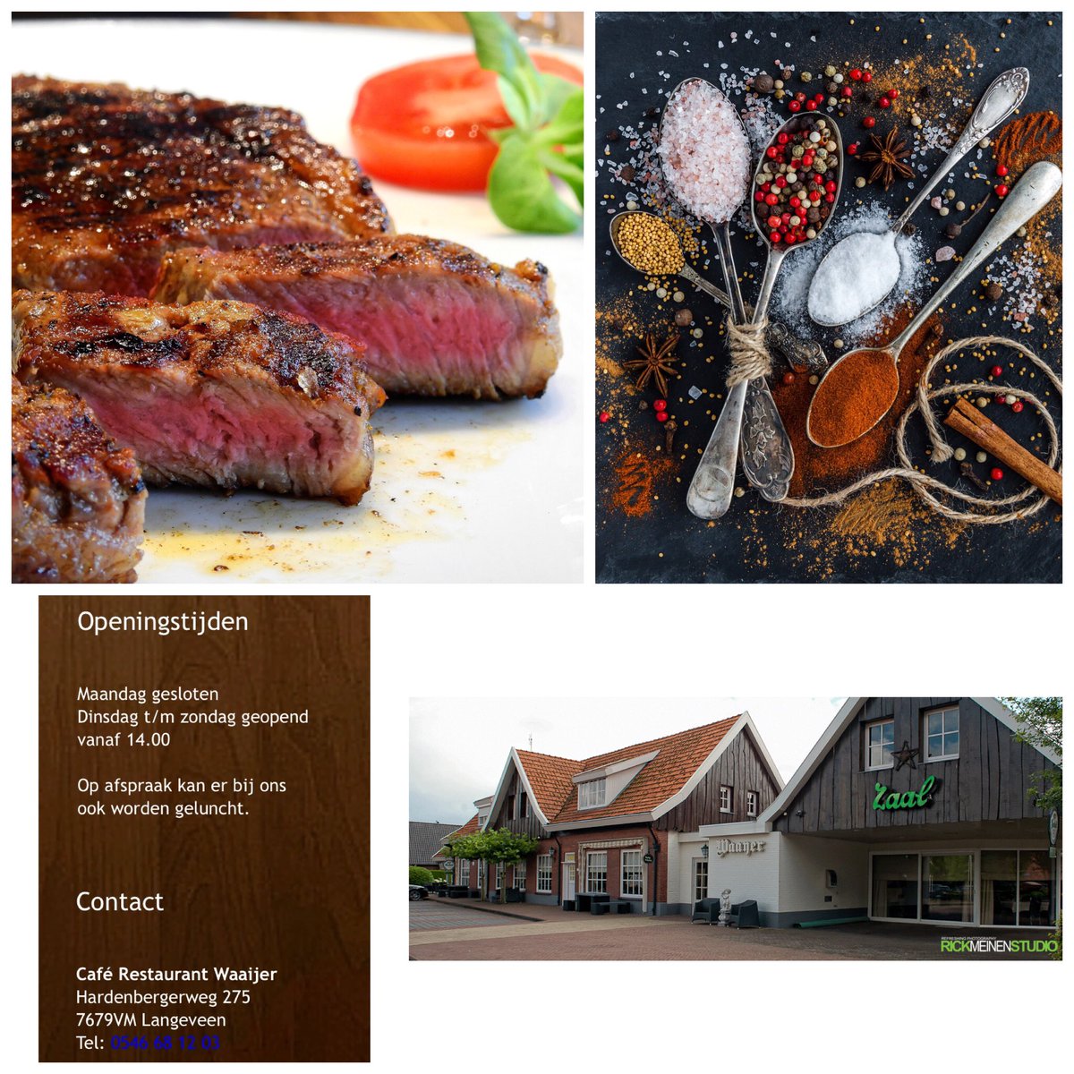 Restaurant Waaijer is op zoek naar een kok voor 24 uur per week.Interesse? Contact: Jan Waaijer via tel: 0546-681203 RT wordt gewaardeerd.