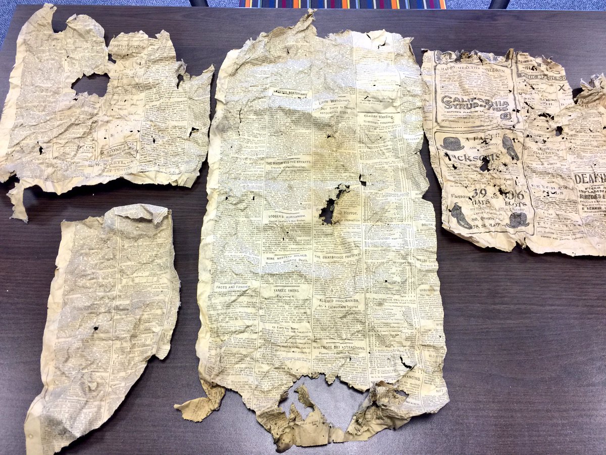 Parts of the Western mail dating from March 1907 found at our Rhiwbina development! Utterly fascinating! <a href="/WalesOnline/">WalesOnline 🏴󠁧󠁢󠁷󠁬󠁳󠁿</a>