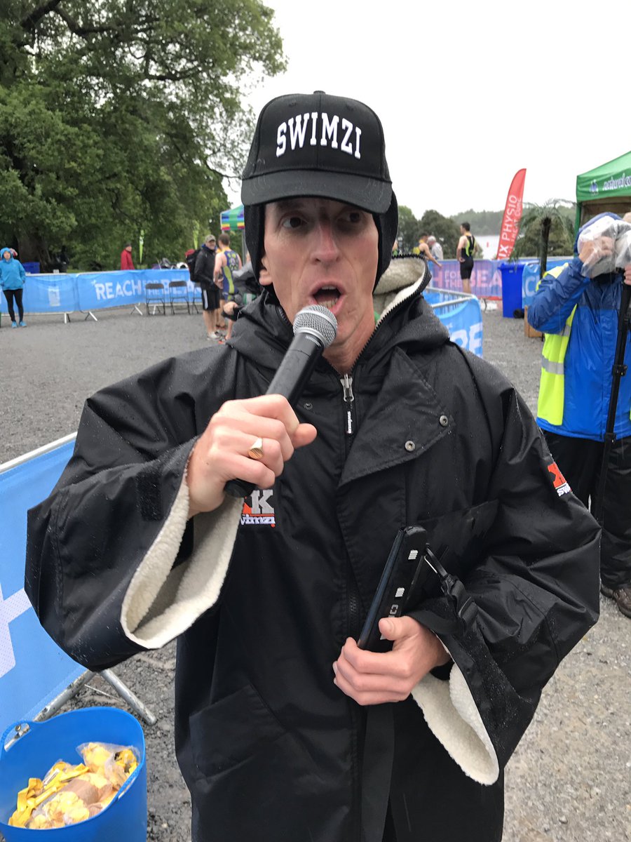 LoughCutraTri's tweet image. If you think you&apos;ll loook as good as commentator #PeterJack in his @Swimzi gear head down to their stall in the #loughcutratri village!