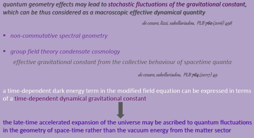 Satyen_Baindur's tweet image. .@KingsCollegeLon #SKA Prof Sakellariadou: #QuantumGeometry → #StochasticFluctuations in G → so G effectively but not exactly a constant 2/3