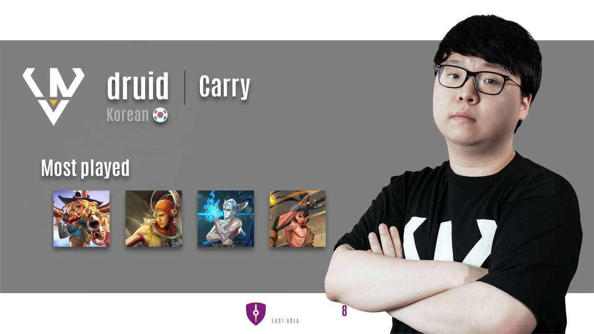 VaingloryJP's tweet photo. 決勝を制するキャリーは誰でしょう？ @pQq_StriVE VS @EA_druid 二試合目がスタート！
 https://t.co/KAbupkc3mk #Vainglorylive https://t.co/FeEzzrQDOZ