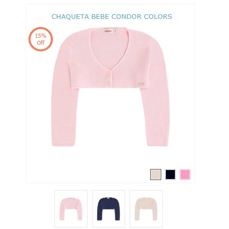 RegalosNinoscom's tweet photo. Chaqueta de manga larga para bebe 🚼. Precio 22,74€. Envío 72 horas
#chaquetacondor #descuentos #bebes #ropitabebe 
https://t.co/EKA2p7hDc9 https://t.co/bm3gtt4W1q