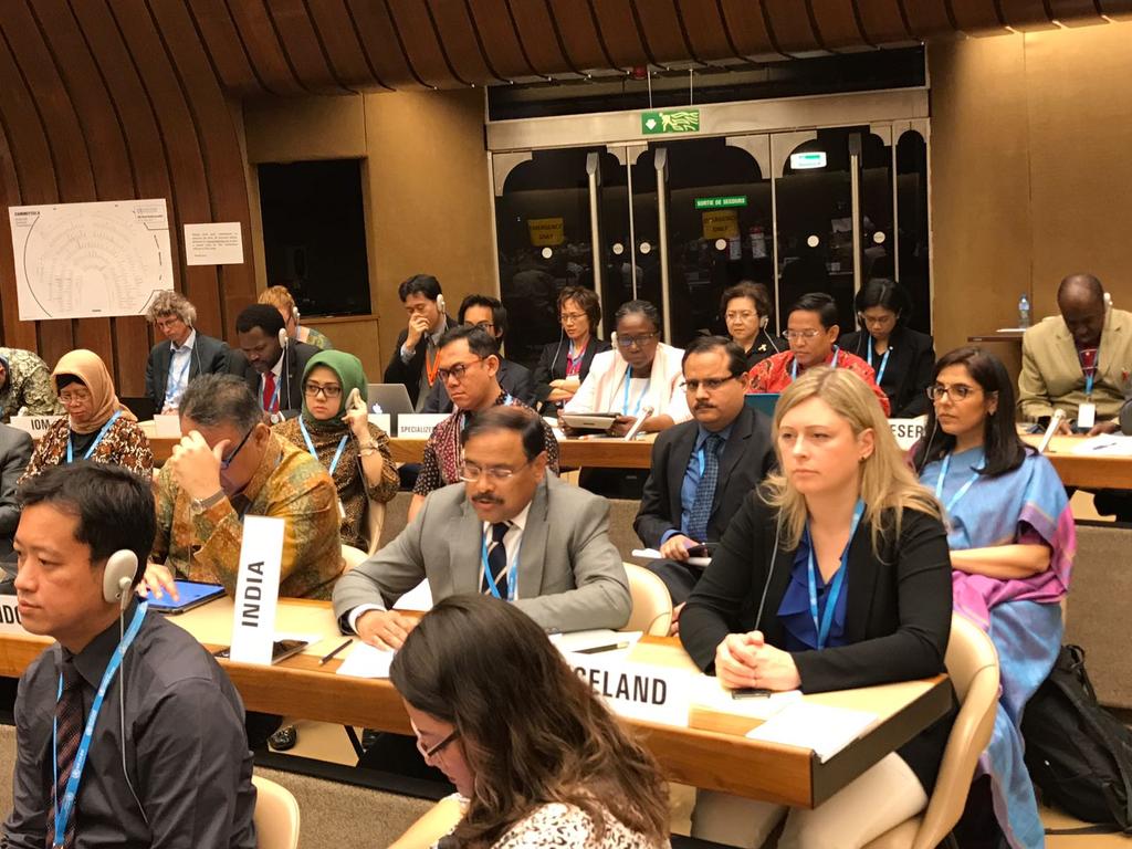 Ministry of Health (@mohfw_india) on Twitter photo Sh CK Mishra at #wha70: India's national regulatory authority's competencies acknowledged with <a href="/WHO/">World Health Organization (WHO)</a> global benchmarking tool in Feb 2017. Sh CK Mishra at #wha70: India's national regulatory authority's competencies acknowledged with <a href="/WHO/">World Health Organization (WHO)</a> global benchmarking tool in Feb 2017.