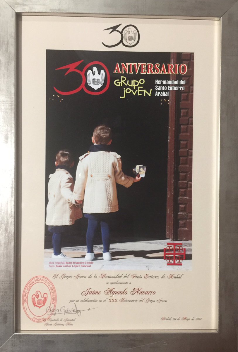 Muchas gracias <a href="/GJSantoEntierro/">G.J. Santo Entierro</a> por la acogida de anoche y por el buen rato que echamos juntos. Un placer!!!