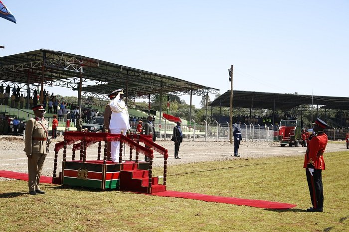 kdfinfo's tweet photo. CDF Gen Mwathethe's Dress Rehearsal for Madaraka Day at ASK Show Ground Kabiruini,Nyeri.#MadarakaDay2017 #MadarakaInNyeri #InternalSelfRule https://t.co/IZn3CWrrzG