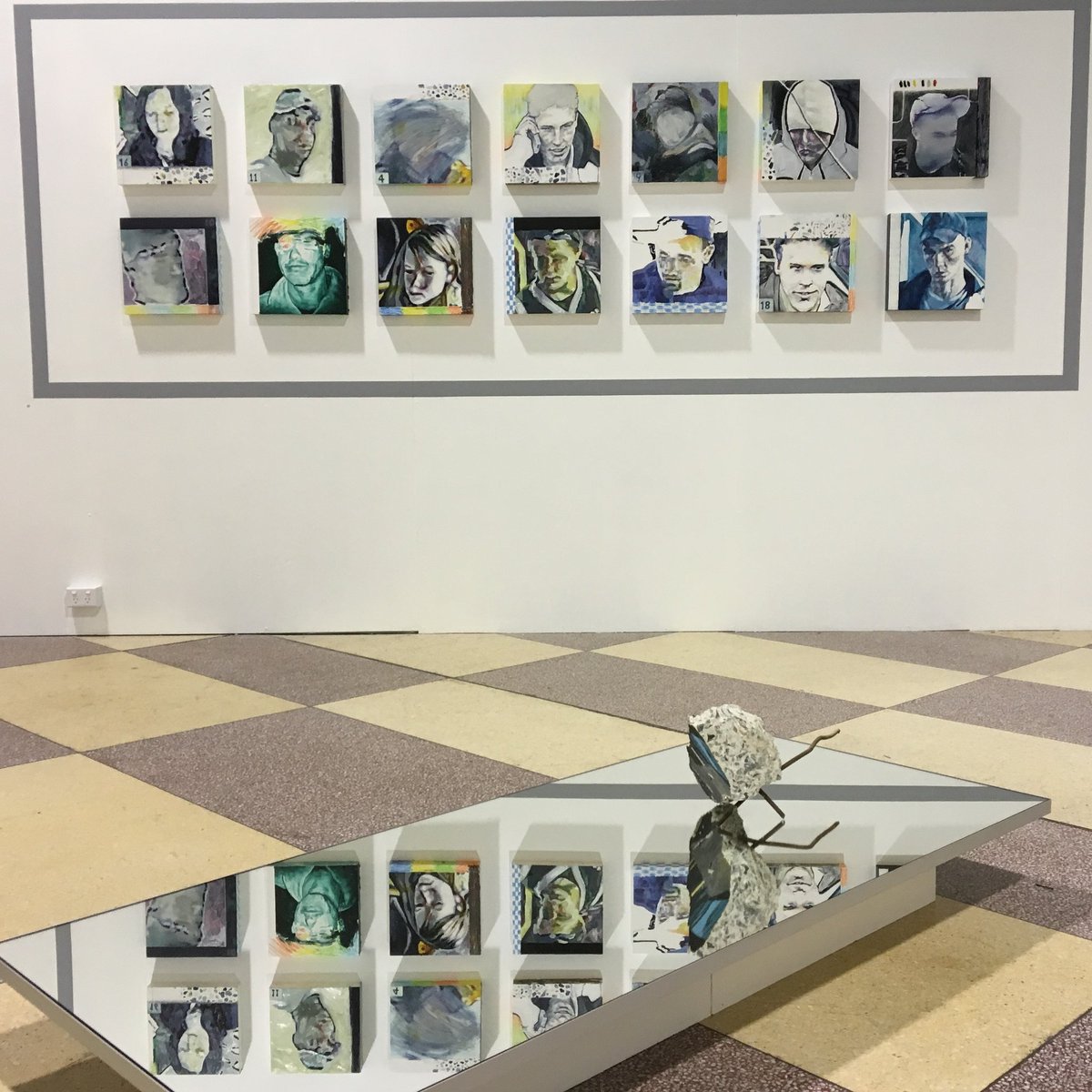 Art_Almanac's tweet photo. It Could Be Worth $1000 | #SamBloor + #ShannonMcCulloch - sociopolitical implications of #graffiti in WA @_smartcasual #sculpture #painting https://t.co/fsRyHGK75m